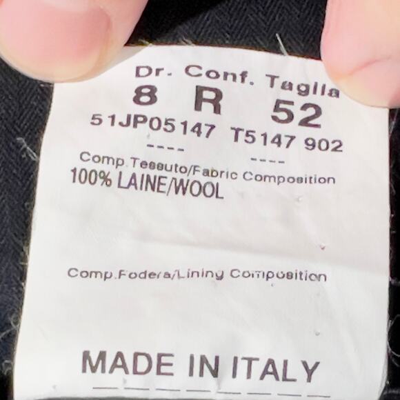 Thierry Mugler Paris Dress Pants  Men's W39 x L31.5 Blue w/ Snap Button Pockets - Picture 3 of 13